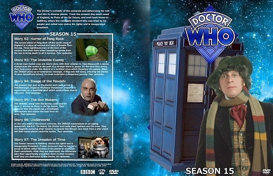 dvd cover Doctor Who Spanning Spine Volume 15 (Season 15)
