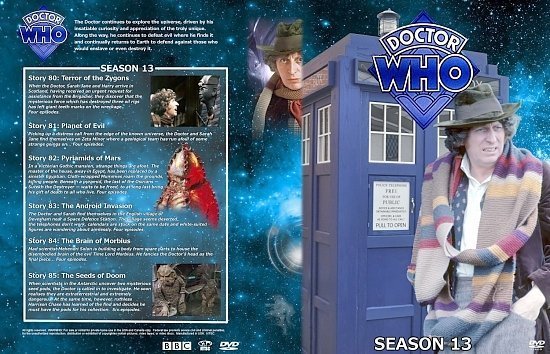 dvd cover Doctor Who Spanning Spine Volume 13 (Season 13)