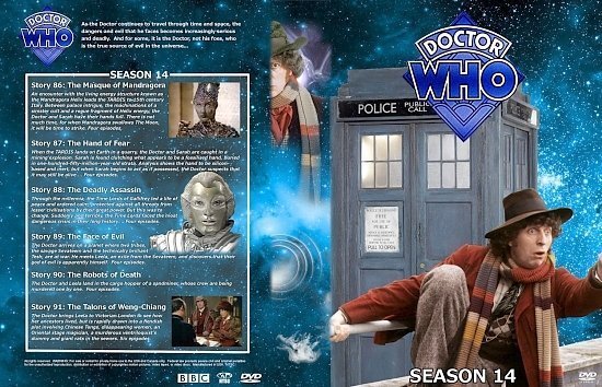 dvd cover Doctor Who Spanning Spine Volume 14 (Season 14)
