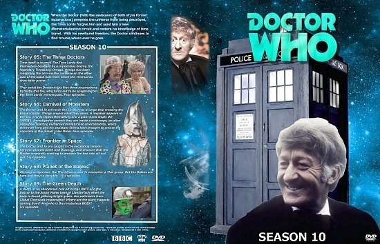 dvd cover Doctor Who Spanning Spine Volume 10 (Season 10)
