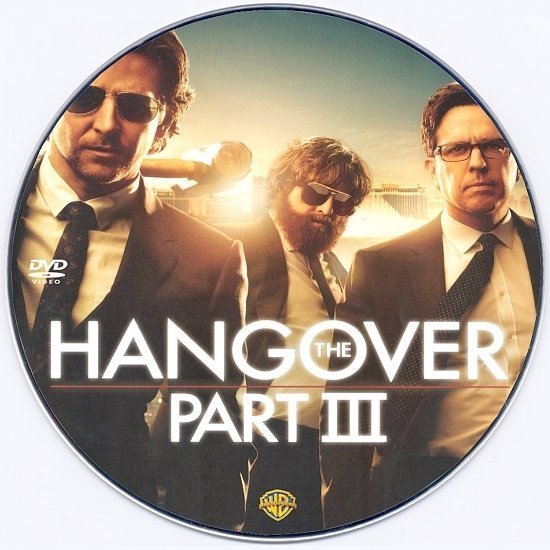 dvd cover The Hangover Part III Custom DVD label