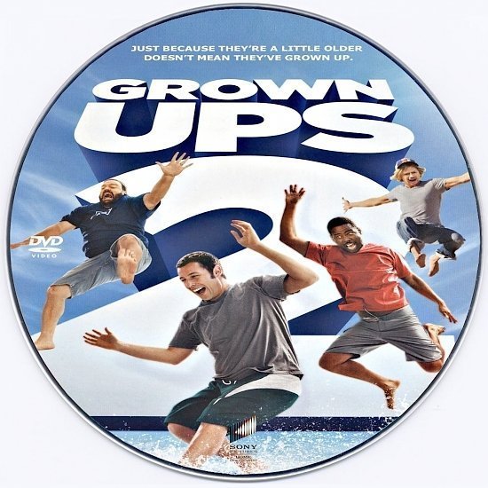 dvd cover Grown Ups 2 Custom DVD Label