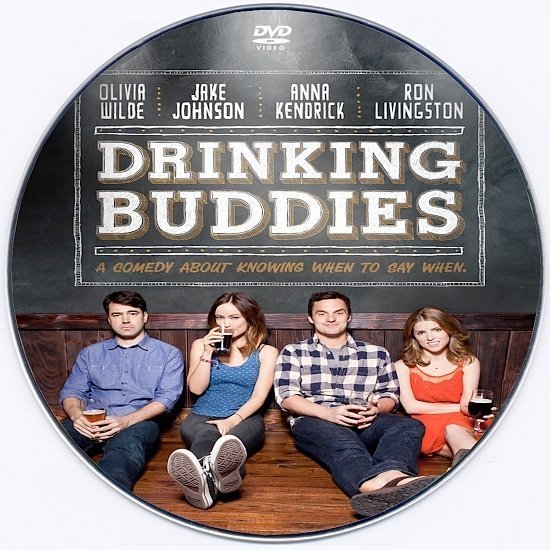 dvd cover Drinking Buddies Custom DVD Label