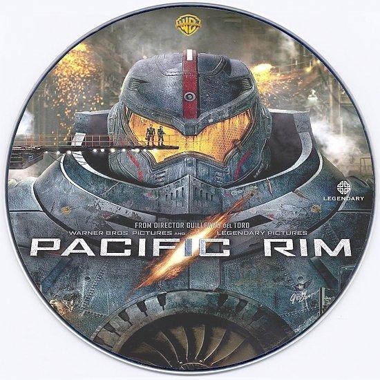 dvd cover Pacific Rim Custom DVD label