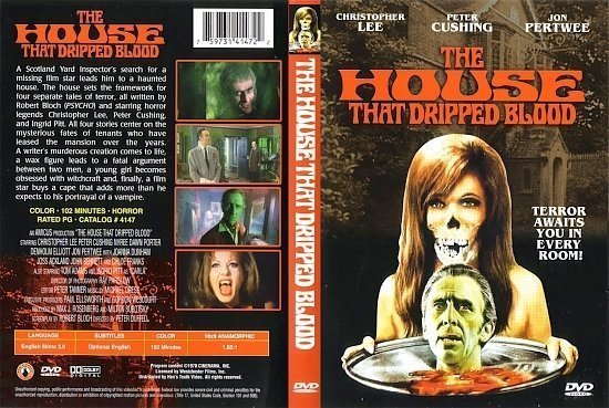 dvd cover The House That Dripped Blood