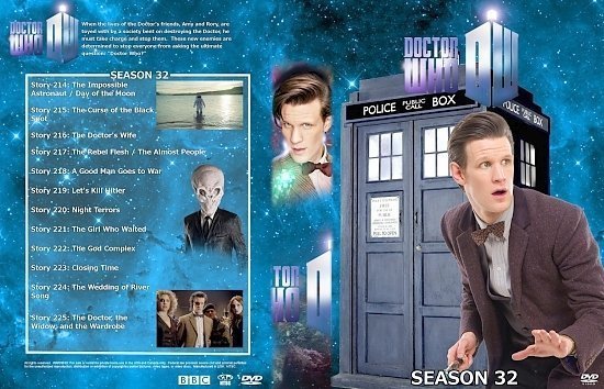 dvd cover Doctor Who Spanning Spine Volume 34 (Season 32 or Series 6)