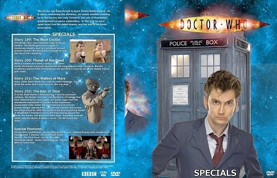 dvd cover Doctor Who Spanning Spine Volume 32 (The Specials)