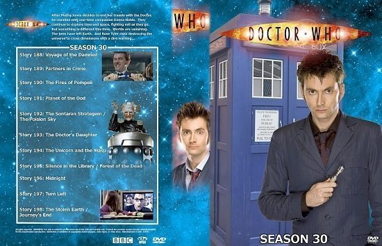 dvd cover Doctor Who Spanning Spine Volume 31 (Season 30 or Series 4)