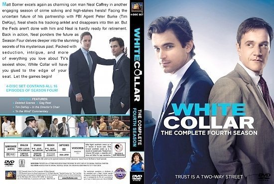dvd cover White Collar Season 4