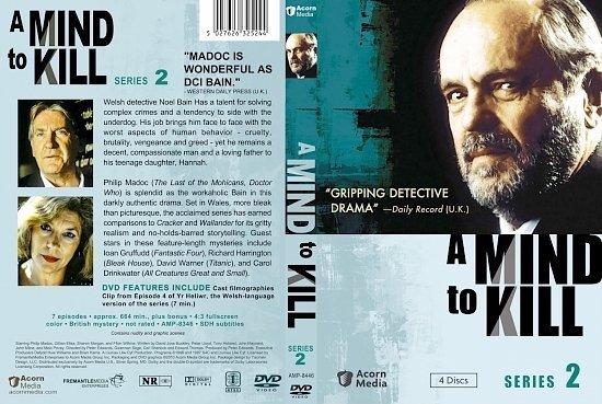 dvd cover A Mind to Kill Season 2