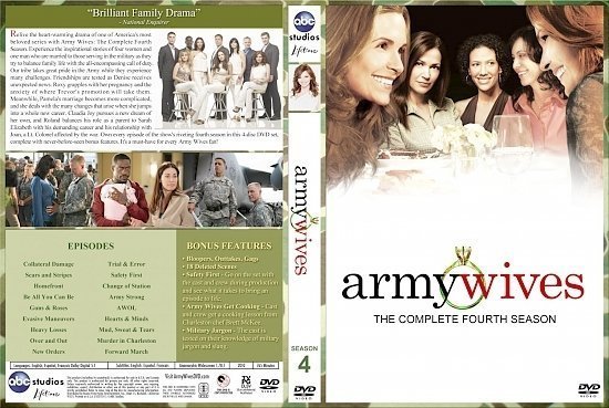 dvd cover Army Wives Season 4