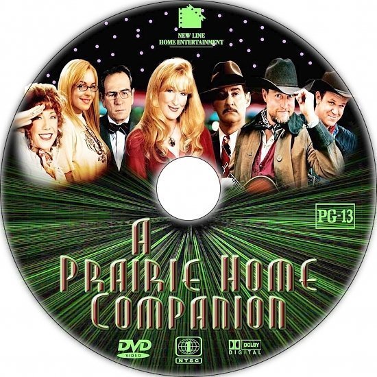 dvd cover A Prairie Home Companion (2006) R1 Custom DVD label