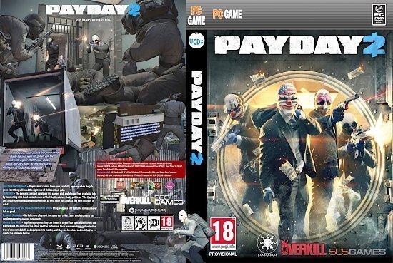 dvd cover Payday 2