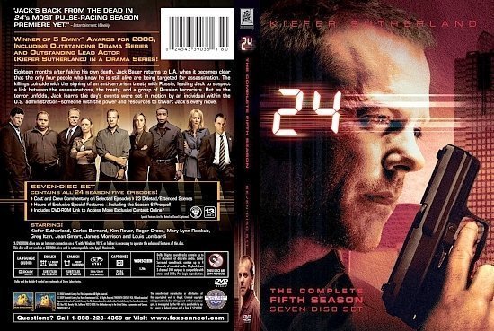 dvd cover 24 season 5