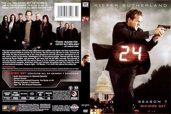 dvd cover 24 season 7