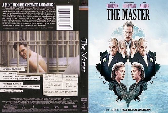 dvd cover The Master