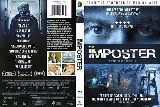 dvd cover The Imposter