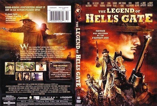 dvd cover The Legend Of Hells Gate