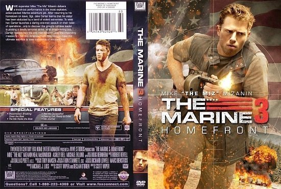 dvd cover The Marine 3 Home Front