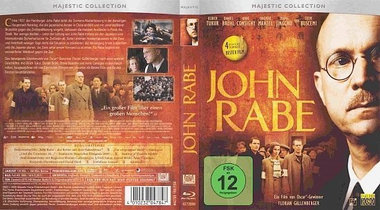 dvd cover John Rabe (2010) Blu-Ray (german)