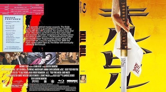 dvd cover Kill Bill: Volume 1 (2003) Blu-Ray