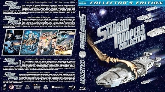 dvd cover Starship Troopers Collection