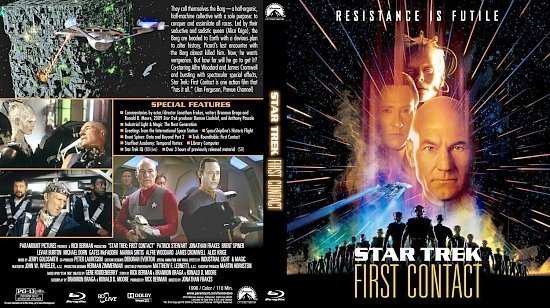 dvd cover Star Trek: First Contact