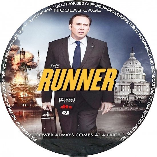 dvd cover The Runner R1 CUSTOM