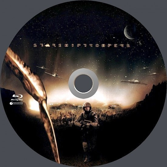 dvd cover Starship Troopers (1997) Blu-Ray (german)