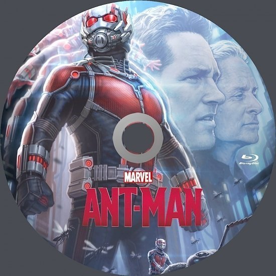 dvd cover Ant-Man Blu-Ray (german)