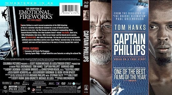 dvd cover Captain Phillips