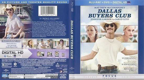 dvd cover Dallas Buyers Club
