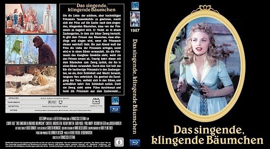 dvd cover Das Singende klingende BÃ¤umchen (1957) Custom Blu-Ray (german)