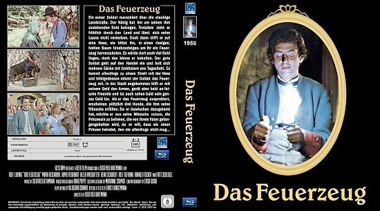 dvd cover Das Feuerzeug (1959) Custom Blu-Ray (german)