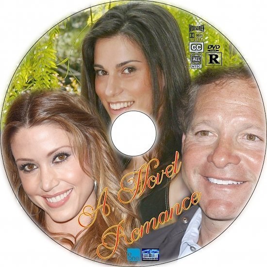 dvd cover A Novel Romance (2011) Custom DVD label