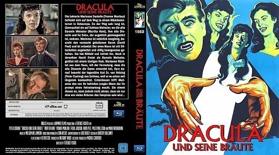 dvd cover Dracula und seine BrÃ¤ute (1960) Custom Blu-Ray (german)