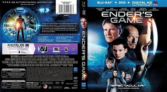 dvd cover Ender's Game