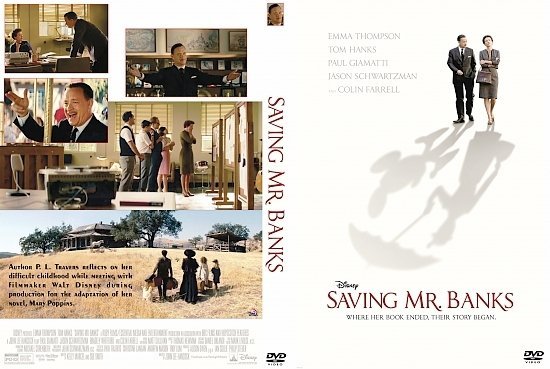 dvd cover Saving Mr. Banks