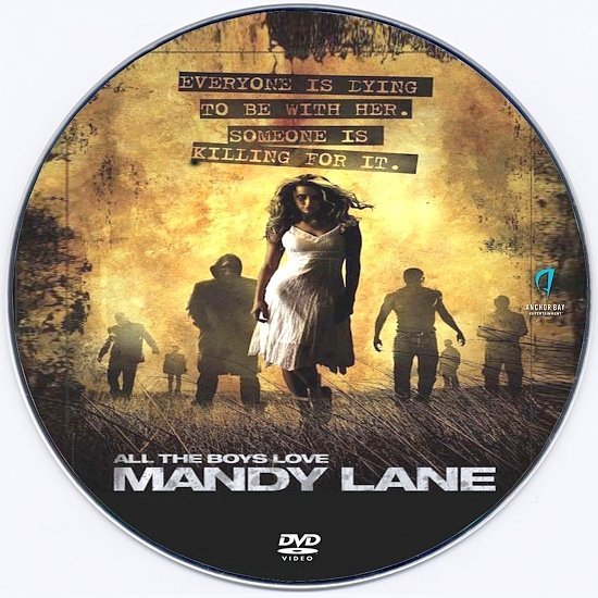 dvd cover All The Boys Love Mandy Lane (2006) Custom DVD Label