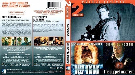 dvd cover Deep Rising / The Puppet Masters
