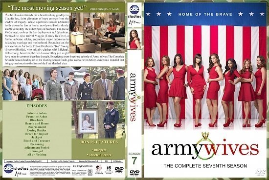 dvd cover Army Wives Season 7