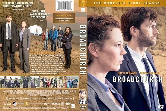 dvd cover Broadchurch Season 1
