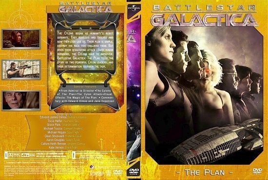 dvd cover Battlestar Galactica 5 Complete Set