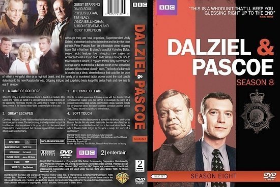 dvd cover Dalziel & Pascoe Season 8