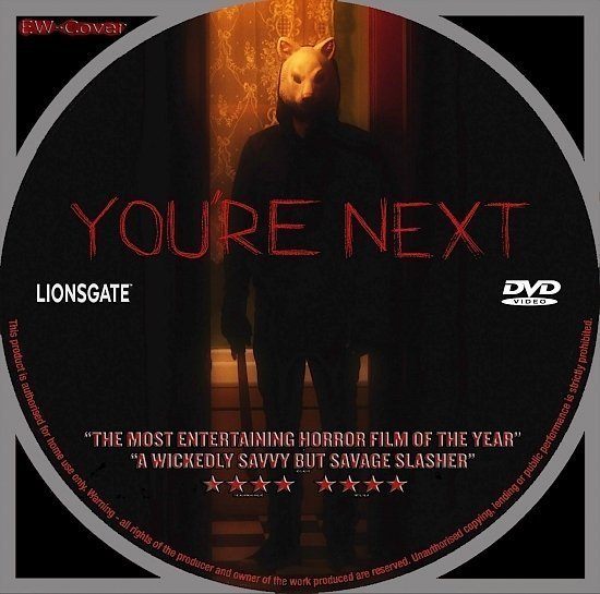 dvd cover You're Next R0 CUSTOM
