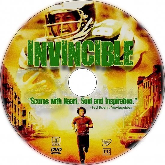 dvd cover Invincible (2006) R1 Custom CD Cover