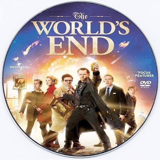 dvd cover The World's End Custom DVD Label