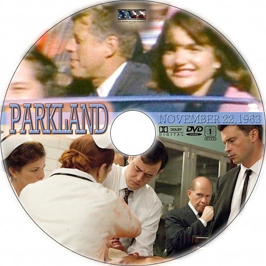 dvd cover Parkland R1 Custom DVD Label