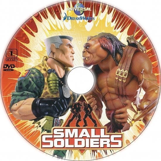 dvd cover Small Soldiers (1998) R1 Custom CD Cover