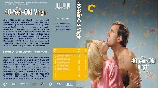 dvd cover The 40 Year Old Virgin